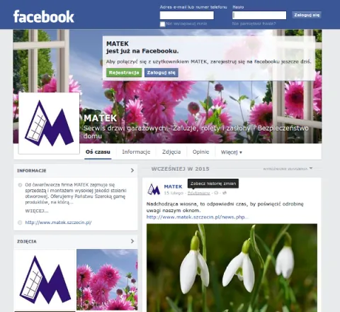 Nasz fanpage na Facebooku