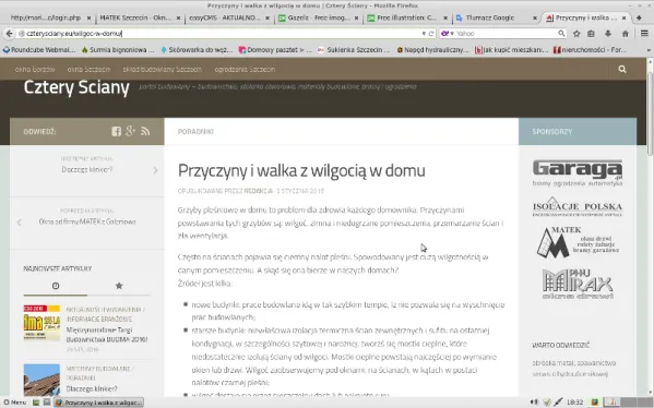 Portal budowlany Cztery Ściany radzi
