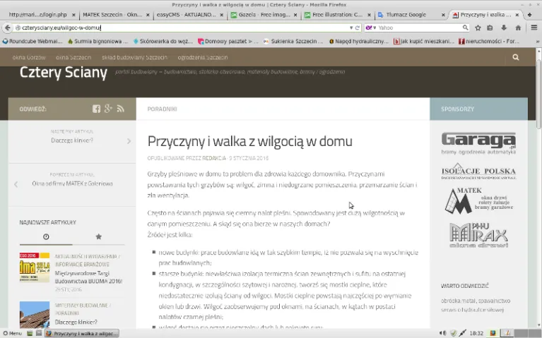 Portal budowlany Cztery Ściany radzi