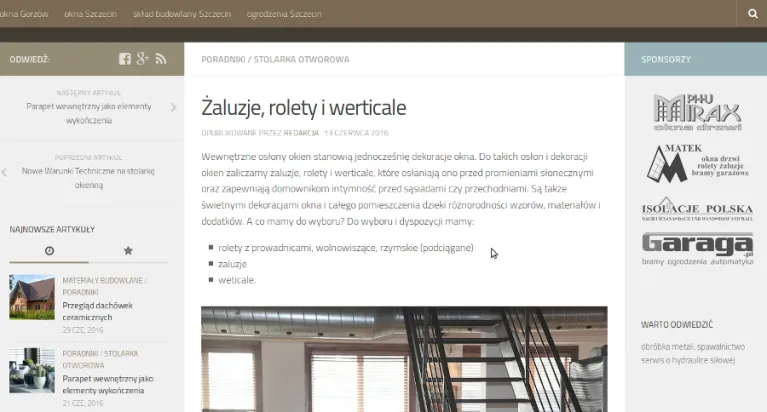 O czym przeczytamy na portalu budowlanym?