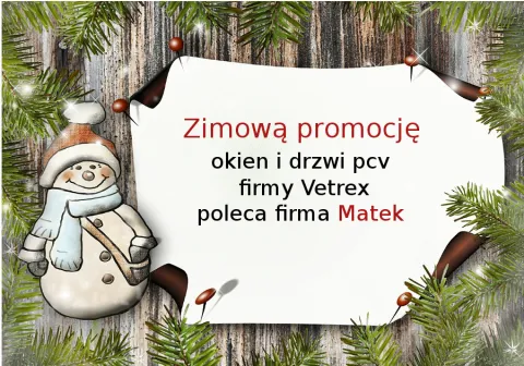 Wielka zimowa promocja okien i drzwi 