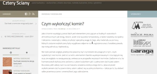Nowe tematy na portalu