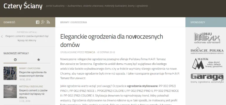 Nowy temat na naszym blogu