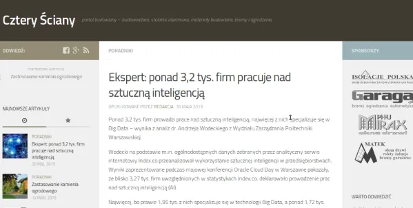 Ciekawy artykuł na blogu