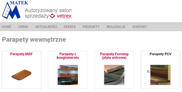 Parapety w naszej ofercie