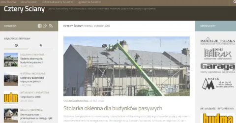 Na blogu piszemy o budownictwie pasywnym