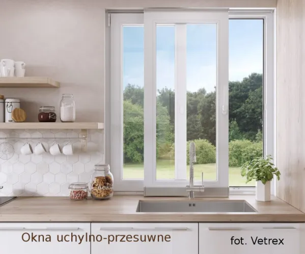 Okna uchylno-przesuwne firmy Vetrex