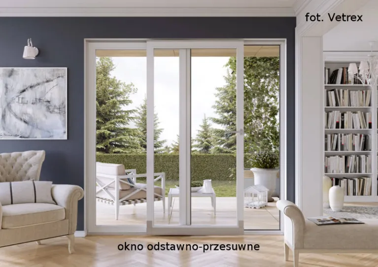 Okno odstawno-przesuwne firmy Vetrex