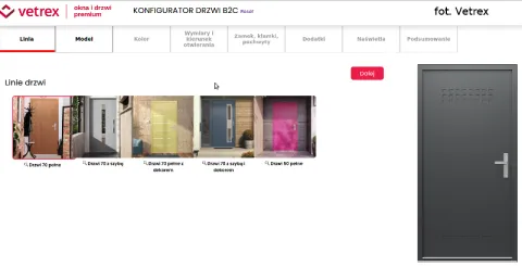 Konfigurator drzwi Premium 