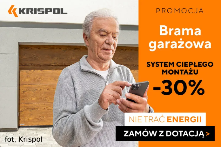 Nie traćmy energii - promocja na bramy garażowe