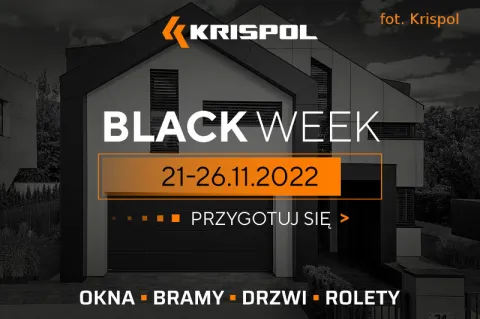 Black Week z naszym producentem bram garażowych 