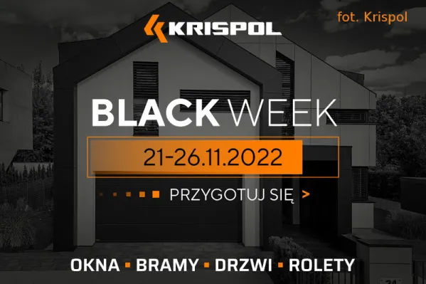 Black Week z naszym producentem bram garażowych 