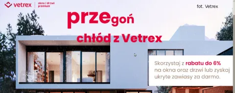 Drugi etap promocji na okna Vetrex