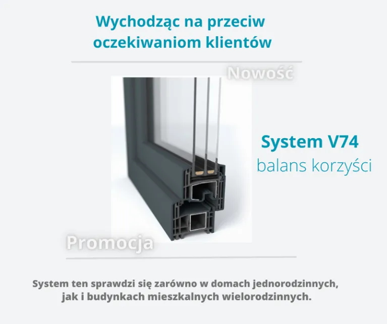 Promocja balans korzyści – V74