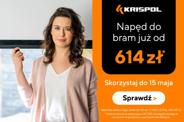 Napędy do bram w promocyjnej cenie