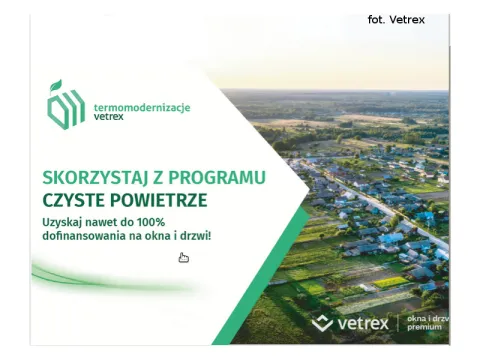 Termomodernizacja z produktami firmy Vetrex