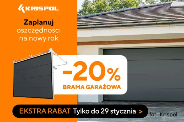 Bramy garażowe Krispol w promocji
