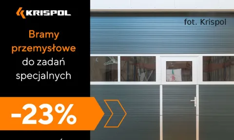 Wiosenny rabat na bramy Krispol