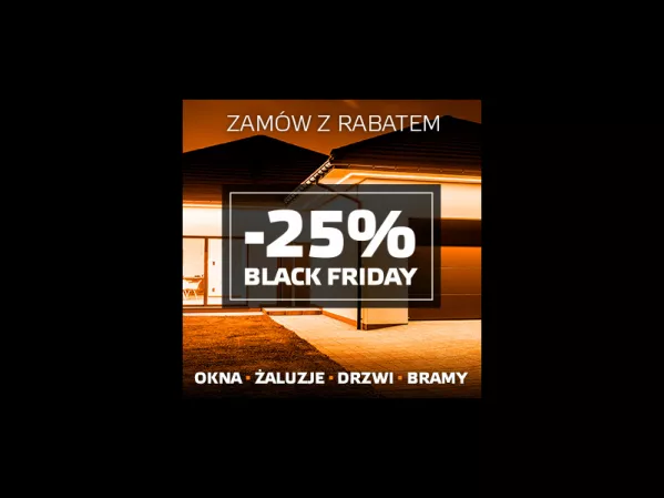 BLACK FRIDAY także u nas!